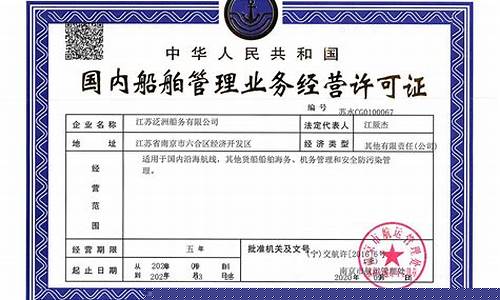 国内船舶代理备案资质(国际船舶代理资质)_https://www.erdeww.com_期货_第1张