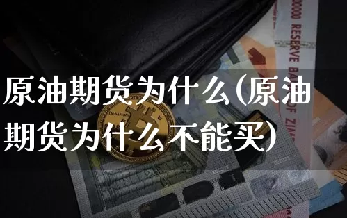 原油期货为什么(原油期货为什么不能买)_https://www.erdeww.com_期货走势_第1张
