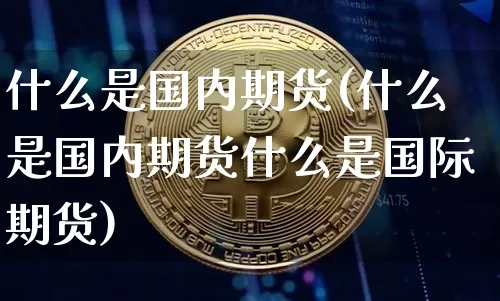 什么是国内期货(什么是国内期货什么是国际期货)_https://www.erdeww.com_期货行情_第1张