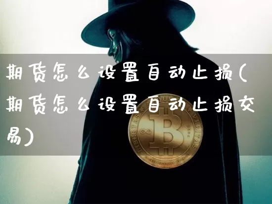 期货怎么设置自动止损(期货怎么设置自动止损交易)_https://www.erdeww.com_期货_第1张