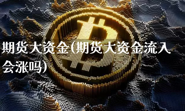 期货大资金(期货大资金流入会涨吗)_https://www.erdeww.com_期货知识_第1张