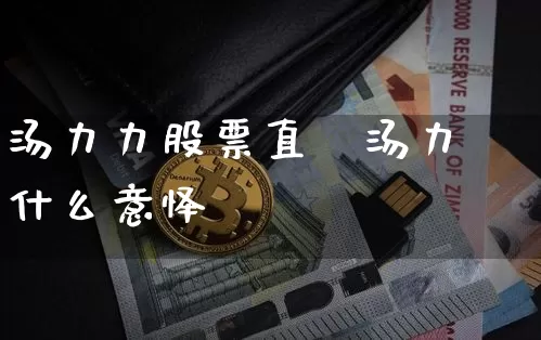 汤力力股票直撿汤力什么意怿_https://www.erdeww.com_期货知识_第1张