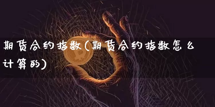 期货合约指数(期货合约指数怎么计算的)_https://www.erdeww.com_期货知识_第1张