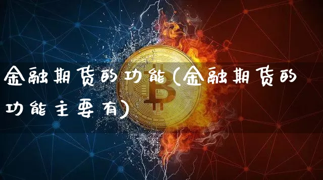 金融期货的功能(金融期货的功能主要有)_https://www.erdeww.com_期货走势_第1张