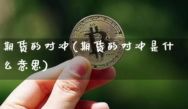 期货的对冲(期货的对冲是什么意思)_https://www.erdeww.com_期货知识_第1张