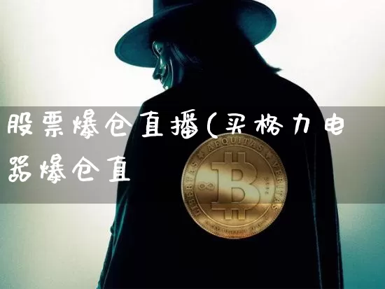 股票爆仓直播(买格力电器爆仓直撿_https://www.erdeww.com_期货行情_第1张