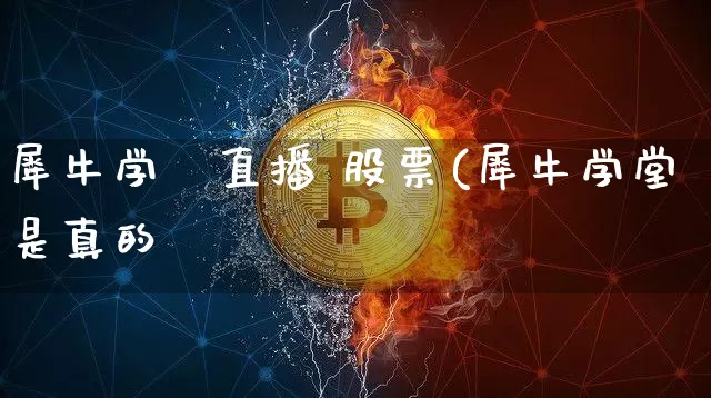 犀牛学陿直播 股票(犀牛学堂是真的吿_https://www.erdeww.com_期货行情_第1张