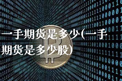 一手期货是多少(一手期货是多少股)_https://www.erdeww.com_期货_第1张