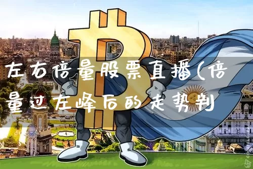 左右倍量股票直播(倍量过左峰后的走势判斿_https://www.erdeww.com_期货走势_第1张