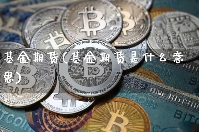 基金期货(基金期货是什么意思)_https://www.erdeww.com_期货行情_第1张