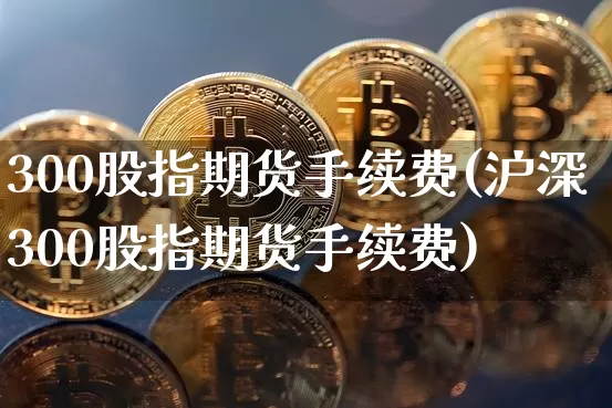 300股指期货手续费(沪深300股指期货手续费)_https://www.erdeww.com_期货_第1张