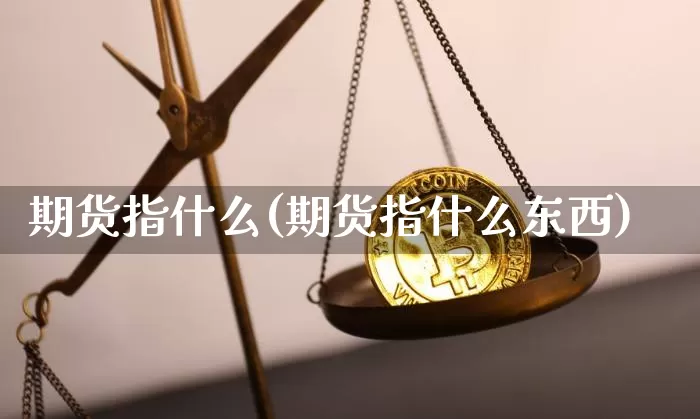 期货指什么(期货指什么东西)_https://www.erdeww.com_期货走势_第1张