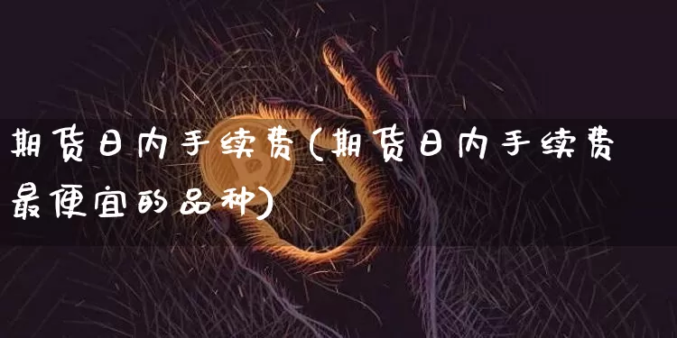 期货日内手续费(期货日内手续费最便宜的品种)_https://www.erdeww.com_期货走势_第1张