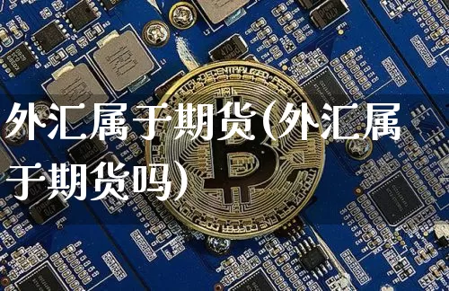 外汇属于期货(外汇属于期货吗)_https://www.erdeww.com_期货资讯_第1张