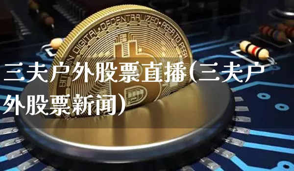 三夫户外股票直播(三夫户外股票新闻)_https://www.erdeww.com_期货行情_第1张