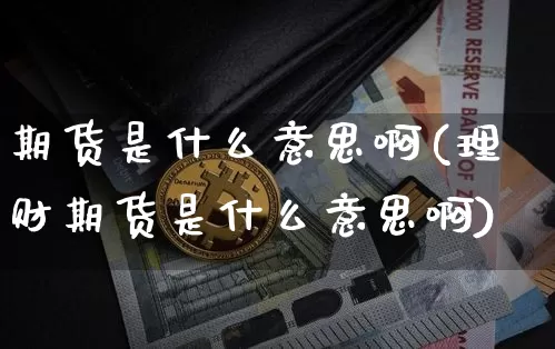 期货是什么意思啊(理财期货是什么意思啊)_https://www.erdeww.com_期货知识_第1张