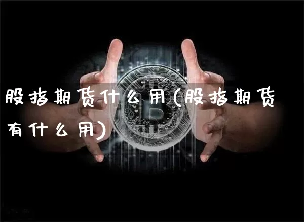 股指期货什么用(股指期货有什么用)_https://www.erdeww.com_期货知识_第1张