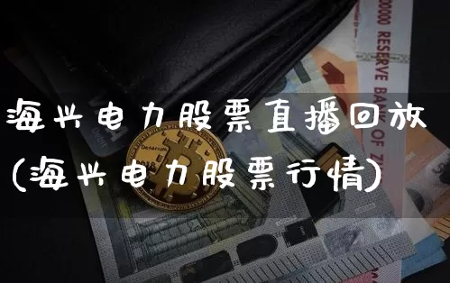 海兴电力股票直播回放(海兴电力股票行情)_https://www.erdeww.com_期货行情_第1张