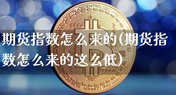 期货指数怎么来的(期货指数怎么来的这么低)_https://www.erdeww.com_期货行情_第1张