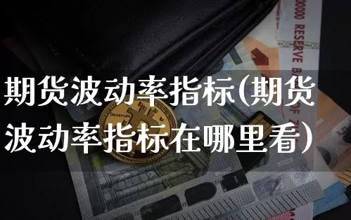 期货波动率指标(期货波动率指标在哪里看)_https://www.erdeww.com_期货行情_第1张