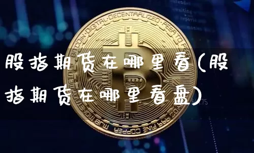 股指期货在哪里看(股指期货在哪里看盘)_https://www.erdeww.com_期货行情_第1张